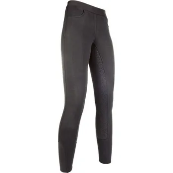 Jezdecké kalhoty HKM Legíny Yvi HKM, s gripem, dámské, černé 46