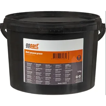 Plastické mazivo GOPART Mazivo (vazelína) univerzální na ložiska, stroje a nářadí - 5 kg