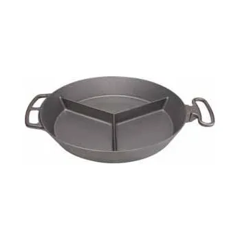 Pánev velkoojemová titanová pánev SKK 80 cm 3 díly (3 sekce, 12 cm hluboká , 12,5 kg 48 L)