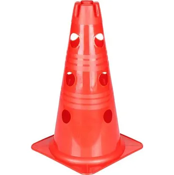 Sportovní kužel Kužel Vario s otvory červená 30 cm