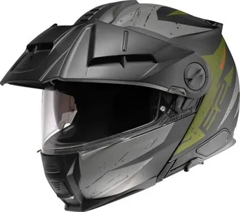 Helma na motorku SCHUBERTH E2 Explorer Green XS