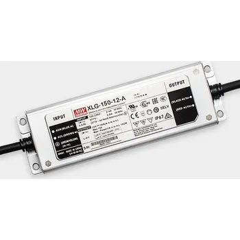 LED páska Síťový spínaný zdroj MEAN WELL 100-240V - 12V, 12,5A, 150W vestavný pro LED pásky