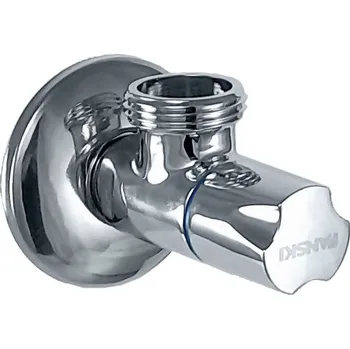 Sada koupelnových doplňků Rohový pračkový ventil s keramickou kartuší, chrom 1/2"x3/4" FANSKI AP004