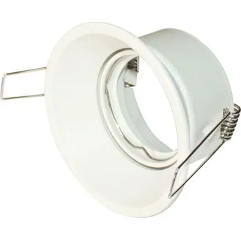 Bodové svítidlo ACA Lighting zapuštěné svítidlo GU10 nastavitelné bílá kulaté D90 GLGUR1W