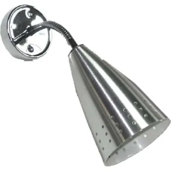 Nástěnné svítidlo ACA Lighting nástěnné svítidlo E14 hliník INOX AC.045XFWL19