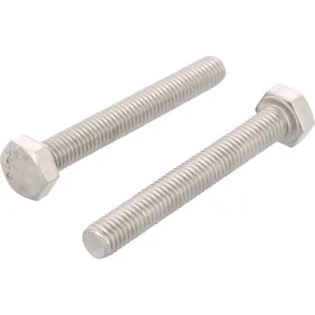 Šroub Nerezový šroub DIN 933 A4-80 M 30X140