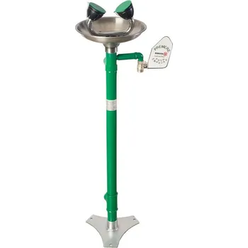 Zahradní sprcha Oční bezpečnostní sprcha stojanová, nerezová s ručním spuštěním + doprava zdarma