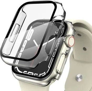 Příslušenství k chytrým hodinkám Tech Protect Defense360 ochranné pouzdro pro Apple Watch 7/8 41 mm čiré