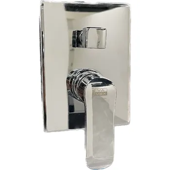 Vodovodní baterie Sprchová baterie podomítková Vavex Superior, s přepínačem, hranatý kryt, Mbox, SU106