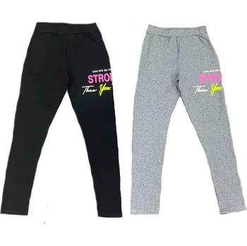 SEZON DÍVČÍ LEGÍNY "STRONGER" Barva: šedá, Velikost: 146