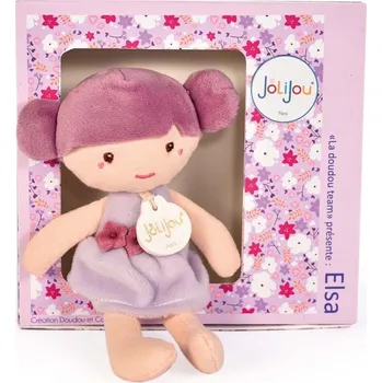 Panenka Doudou Julijou Panenka Elsa 16 cm fialová