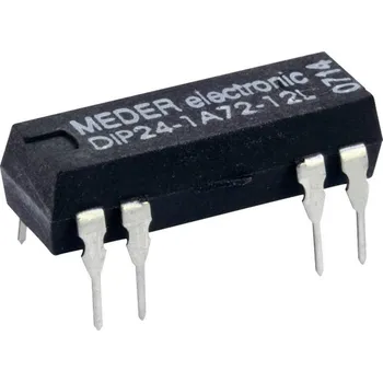 Relé StandexMeder Electronics DIP12-1A72-12D relé s jazýčkovým kontaktem 1 spínací kontakt 12 V/DC 1 A 10 W DIP-8