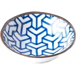Malá miska Herringbone Indigo Ikat 11 cm 150 ml MIJ