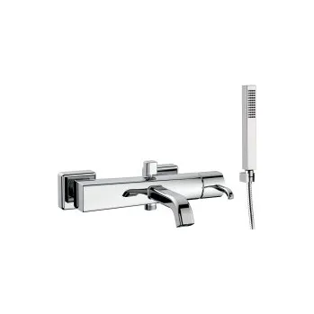 Vodovodní baterie Vanová nástěnná baterie LUI chrom 9100