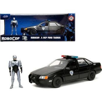 autíčko Robocop - Diecast Model 1/24 1986 Ford aurus s figurkou Robocop