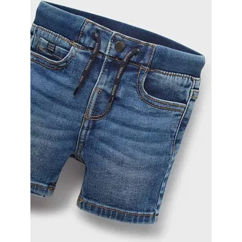 Dětská móda Chlapecké džínové kraťasy Mayoral 203 modré Rozměr: 6 měsíců
