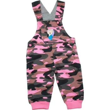 Dětské kojenecké lacláčky maskáčové holčiči 503 421/103