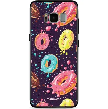 Pouzdro na mobilní telefon Lesklý kryt Mobiwear Glossy - Samsung Galaxy S8 - G046G - Donutky (Prémiové lesklé pouzdro, obal, kryt Mobiwear Glossy na mobil Samsung Galaxy S8 - G046G - Donutky, materiál Plast + TPU silikon - krytí po všech stranách, neošoupatelný potisk, tenké)
