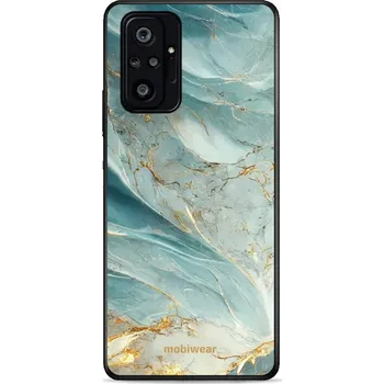 Pouzdro na mobilní telefon Lesklý kryt Mobiwear Glossy - Xiaomi Redmi Note 10 Pro - G022G Zelenkavý a zlatavý mramor (Prémiové lesklé pouzdro, obal, kryt Mobiwear Glossy na mobil Xiaomi Redmi Note 10 Pro - G022G Zelenkavý a zlatavý mramor, materiál Plast + TPU silikon - krytí po)