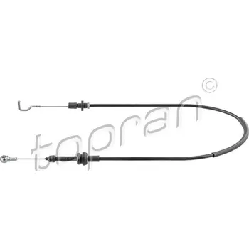 Lanko parkovací brzdy Lanko plynu, , 171721555L, 357721555A, TOPRAN, 103 536