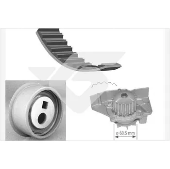 Rozvod motoru Vodni pumpa + sada ozubeneho remene, , HUTCHINSON, KH 45WP12