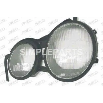 Sklo světlometu Sklo reflektoru | levé, A2108200366,9AH144231015, 198730500500059, A2108200366, 9AH144231034, 144231031, 1987305005, ECAR, 501511-E