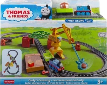 Fisher Price Thomas & Friends Carly's Crossing Metal Engine Train Set GXD48