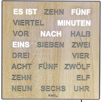 Hodiny Slovní hodiny AMS 1237