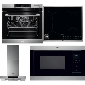 Set domácích spotřebičů AEG BSK792380M + AEG Mastery SenseBoil IAE64413XB + AEG Mastery DBB5660HM + AEG Mastery MSB2547D-M