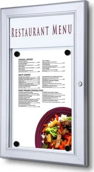 Jansen Display SCZ1xA4 venkovní menu vitrína 1x A4