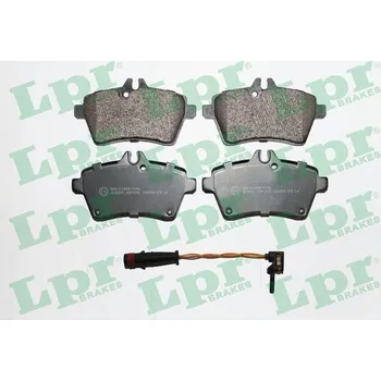 Brzdová destička Sada brzdových destiček, kotoučová brzda, , 1694200220, 1694200320, 1694200720, 1694200920, 1694201020, LPR, 05P1242A