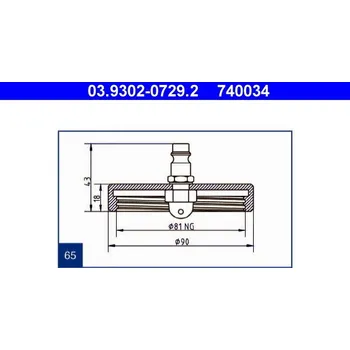 Odsávač, , ATE, 03.9302-0729.2