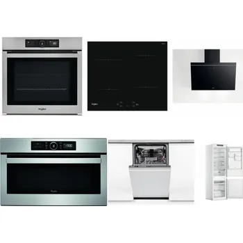 Set domácích spotřebičů WHIRLPOOL AKZ9 9480 IX + WHIRLPOOL WS Q2760 BF + WHIRLPOOL AKR 62F LT K + WHIRLPOOL ABSOLUTE AMW 730 IX + WHIRLPOOL WSIO 3O34 PFE X + WHIRLPOOL WHC18 T311