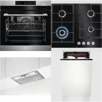 Set domácích spotřebičů AEG BSK792380M + AEG Mastery SpeedBurner HKB64420NB + AEG DGB3523S + AEG Mastery MaxiFlex FSE73507P