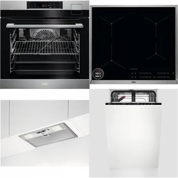 Set domácích spotřebičů AEG BSK792380M + AEG Mastery SenseBoil IAE64413XB + AEG DGB3523S + AEG Mastery GlassCare FSE73407P