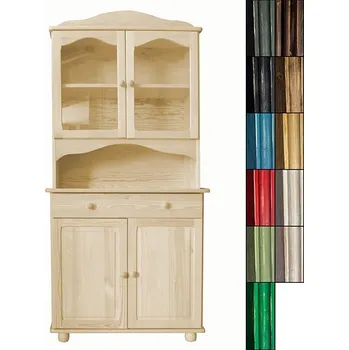 Příborník a kredenc Stará Krása - Own Imports Selské příborníky z borového dřeva Provence Bílá