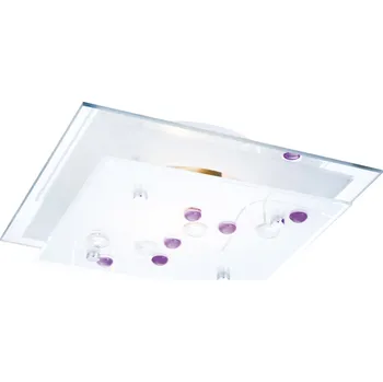 Globo 48072 | BALLERINA stropní svítidlo | 1x E27 | bílá | Š: 24 cm |