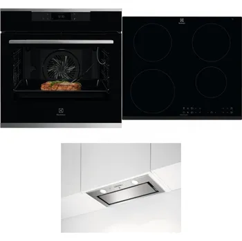 Set domácích spotřebičů ELECTROLUX KOEBP39X + ELECTROLUX LIR60430 + ELECTROLUX LFG716X