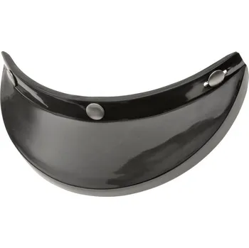 Helma na motorku NOX Krátký kšilt OLD SCHOOL black, univerzální pro otevřené přilby s upevněním na 3 druky