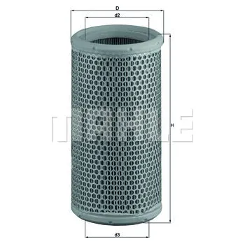 Vzduchový filtr Vzduchový filtr, , 6000008185, 7701030196, 7701034934, KNECHT, LX 425