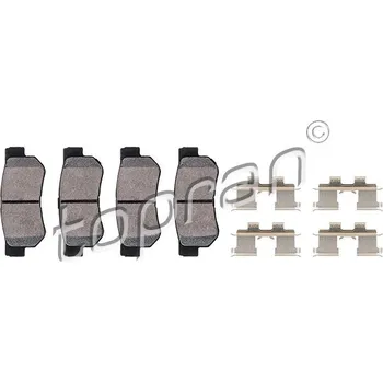 Brzdový systém Sada brzdových destiček, kotoučová brzda, , 583021FE00, TOPRAN, 820 403