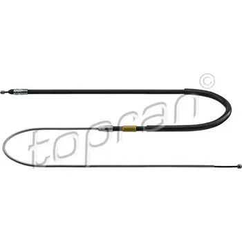 Lanko parkovací brzdy Tažné lanko, parkovací brzda, , 34406792268, TOPRAN, 502 759