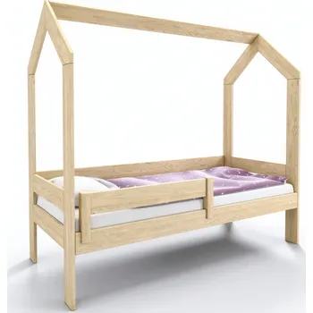 Postel Nábytek Rovder Dětská postel Domeček, jasanový masiv, Rovder Rozměr postele: 90x200, Druh dřeva: Jasanový masiv
