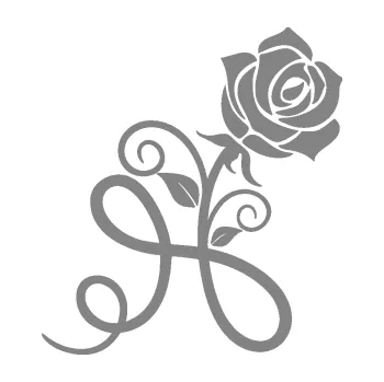 Samolepící dekorace SAMOLEPKA Květina dekor 036 pravá růže (17 - šedá) NA AUTO, NÁLEPKA, FÓLIE, POLEP, TUNING, VLASTNÍ TEXT, TISK, AUTOSAMOLEPKY.cz, POLEPY, OBRÁZEK, LOGO, SAMOLEPKY