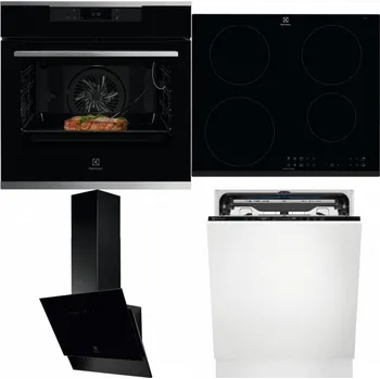 Set domácích spotřebičů ELECTROLUX KOEBP39X + ELECTROLUX LIR60430 + ELECTROLUX LFV616K + ELECTROLUX EEM69410L
