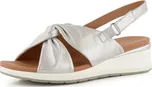 Caprice sandály na klínu Stone Metallic 9-28300-20 - 37 | P670848