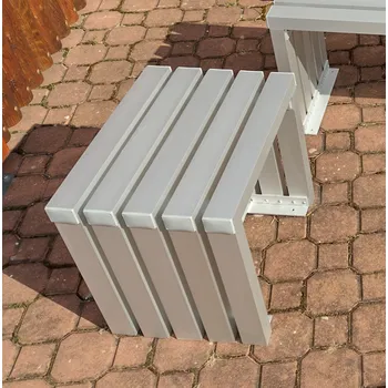 Zahradní lavice Taburetka VIZOAL 50 cm