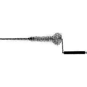 Kartáč na strukové gumy s držadlem