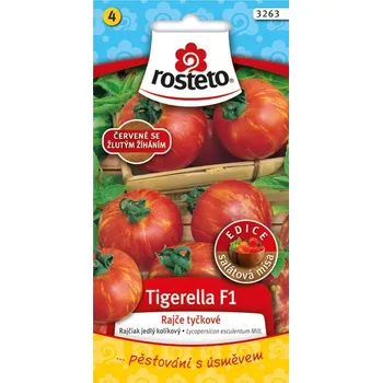 Semeno Rajče tyčkové Tigerella 40s - ROSTETO
