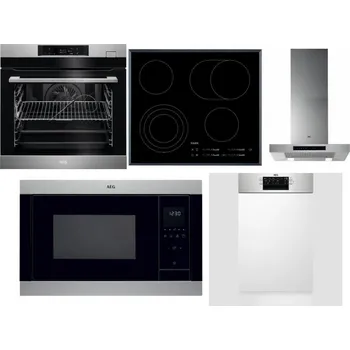 Set domácích spotřebičů AEG BSK782380M + AEG Mastery DirectTouch HK654070FB + AEG Mastery DBB5660HM + AEG Mastery MSB2547D-M + AEG Mastery MaxiFlex FEE73517PM